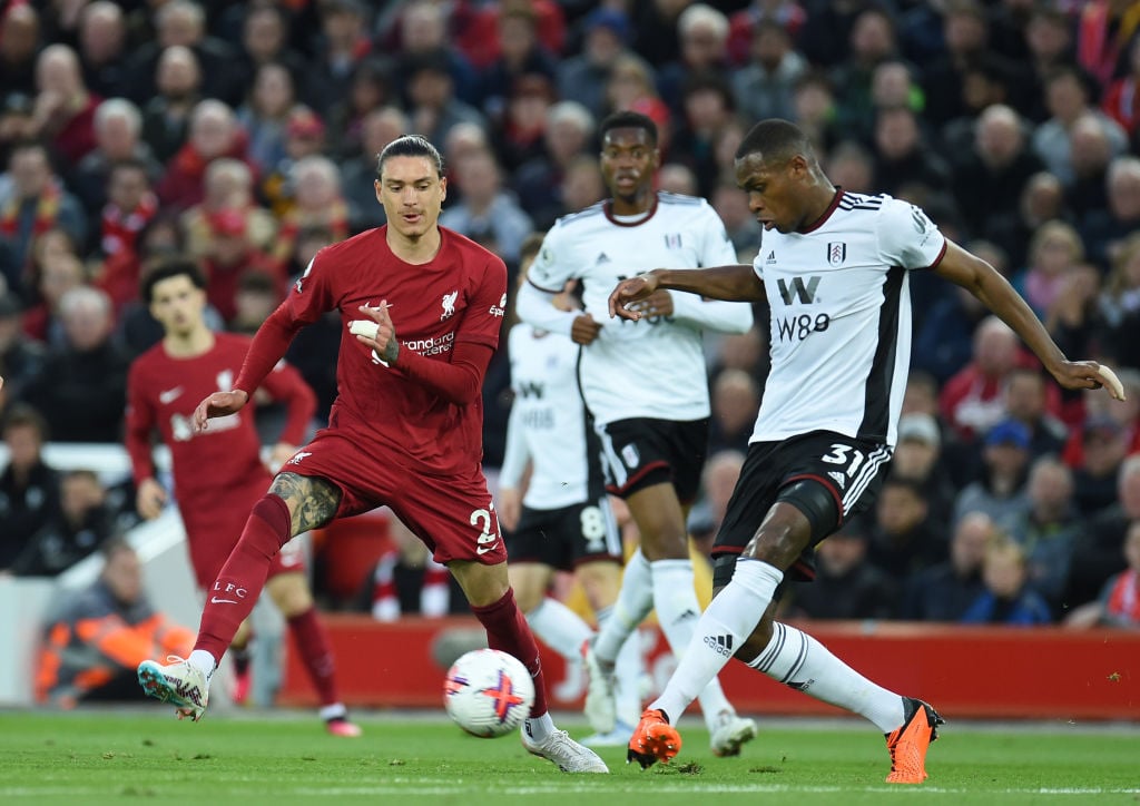 Ex West Ham player involved in truly farcical penalty decision for  Liverpool vs Fulham at Anfield