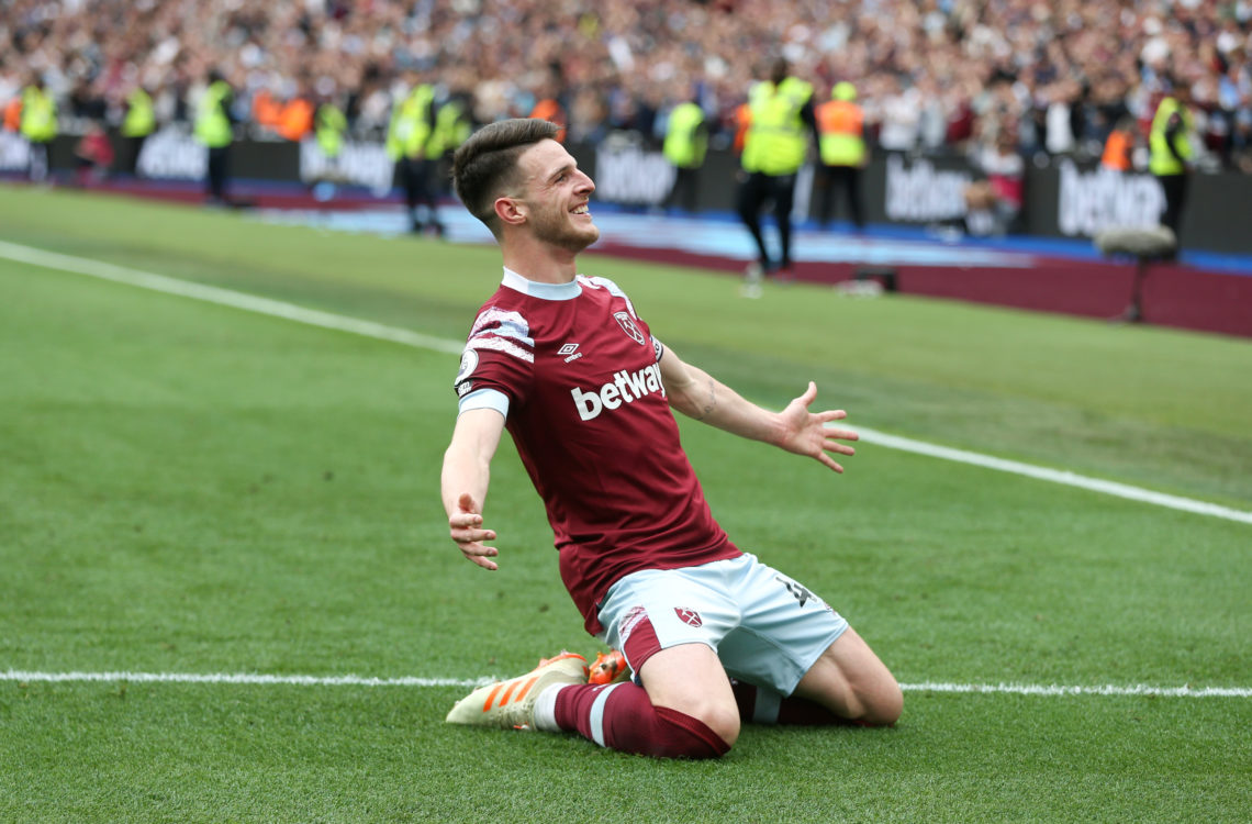 Reporter Close To West Ham Owners Claims Declan Rices Father Has Held Talks With Manchester United 