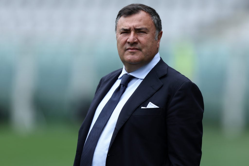 Joe Barone, general manager of Afc Fiorentina, looks on...