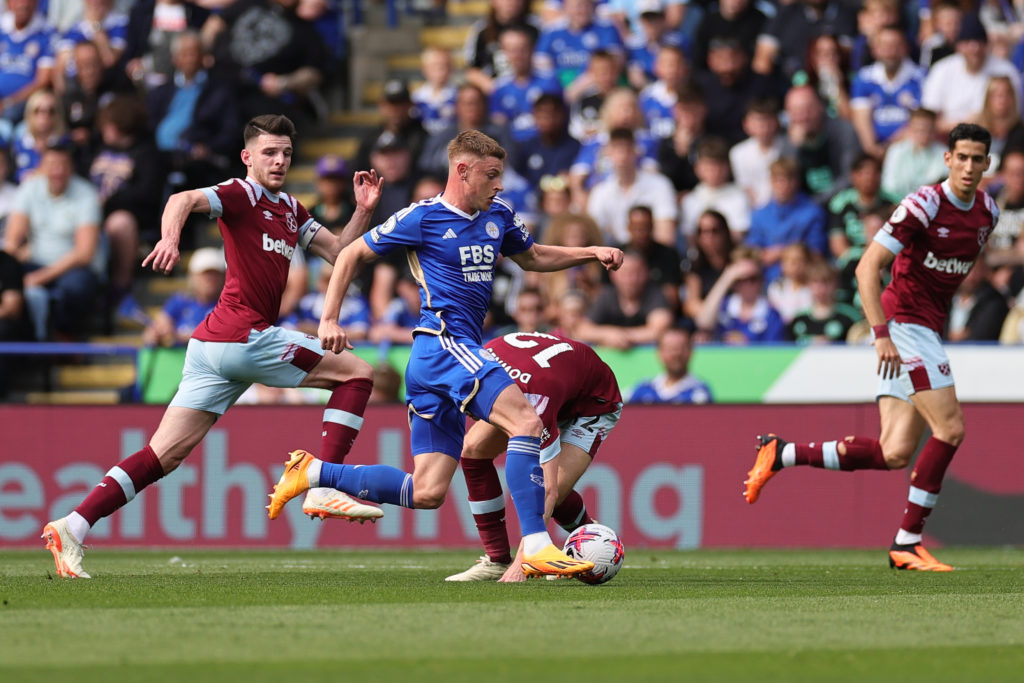 West Ham in pole position to sign Leicester forward Harvey Barnes