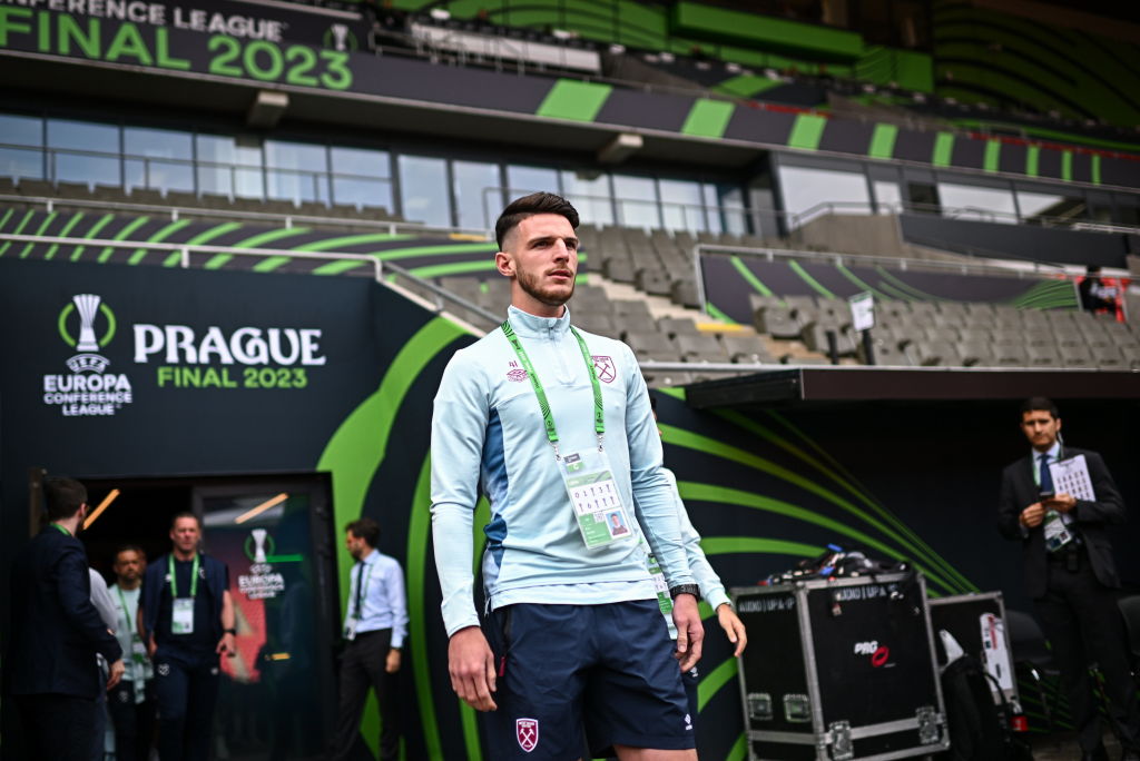 West Ham United FC Training Session and Press Conference - UEFA Europa Conference League Final 2022/23