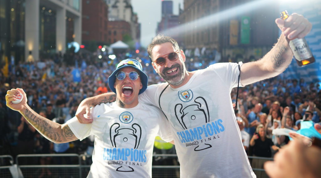 Manchester City Trophy Parade