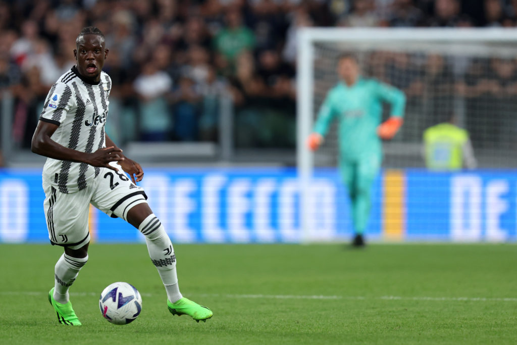 Denis Zakaria of Juventus Fc in action during the Serie A