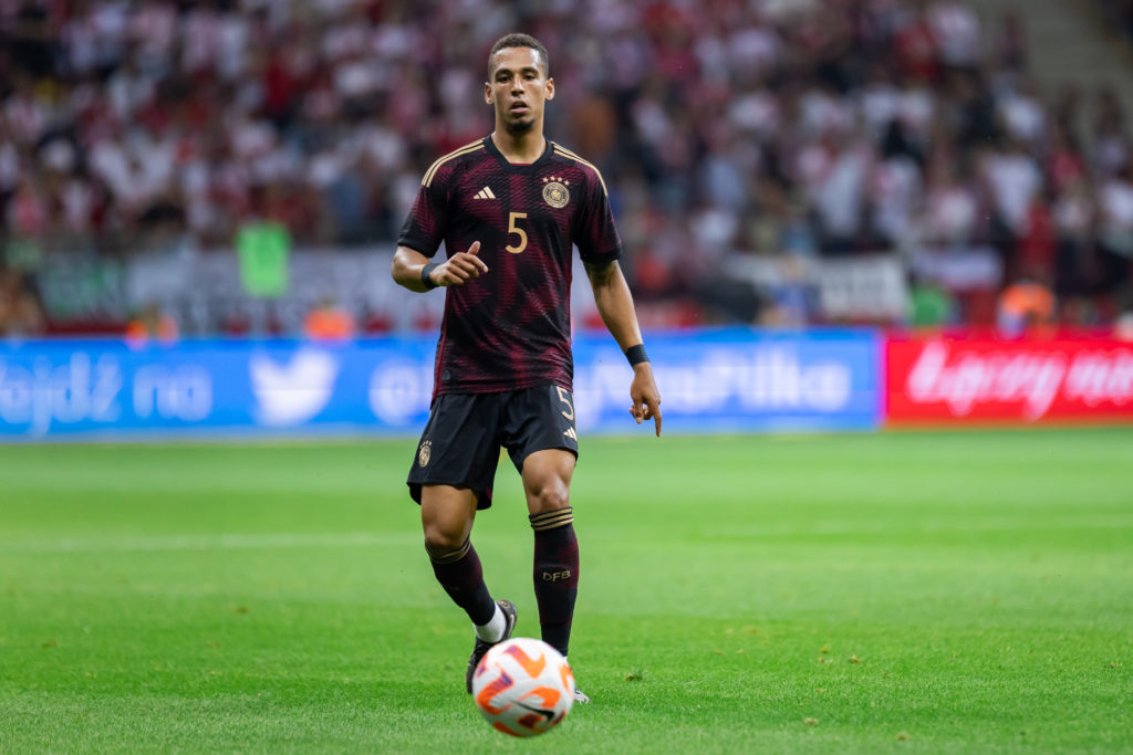 Thilo Kehrer of Germany in action during the friendly match