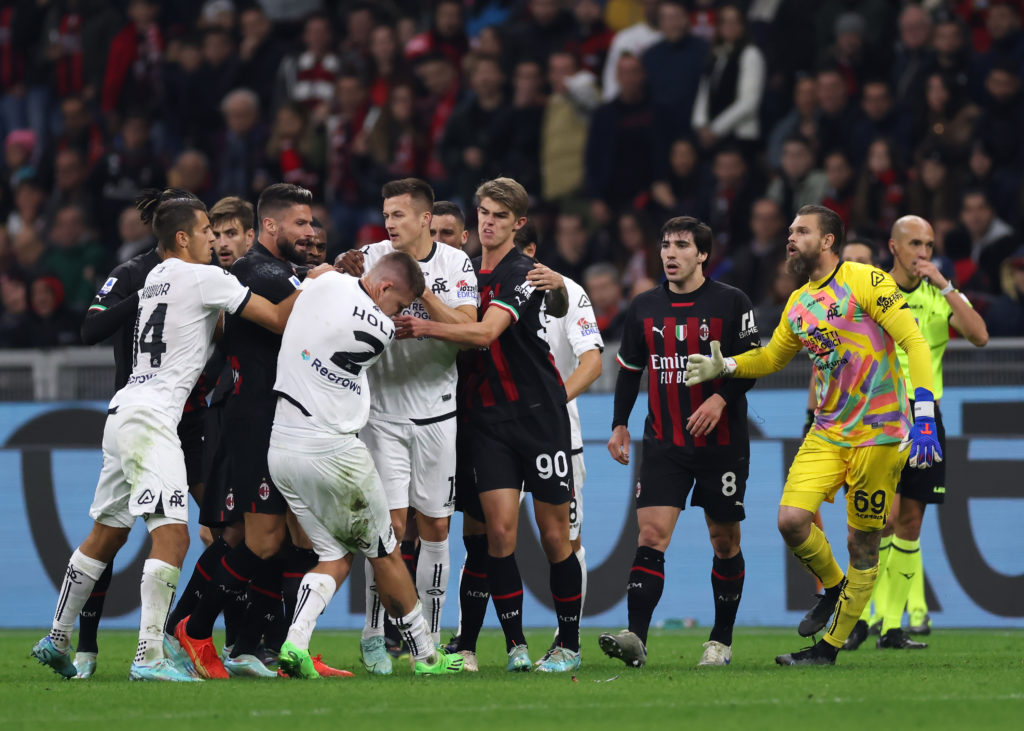 AC Milan v Spezia Calcio - Serie A