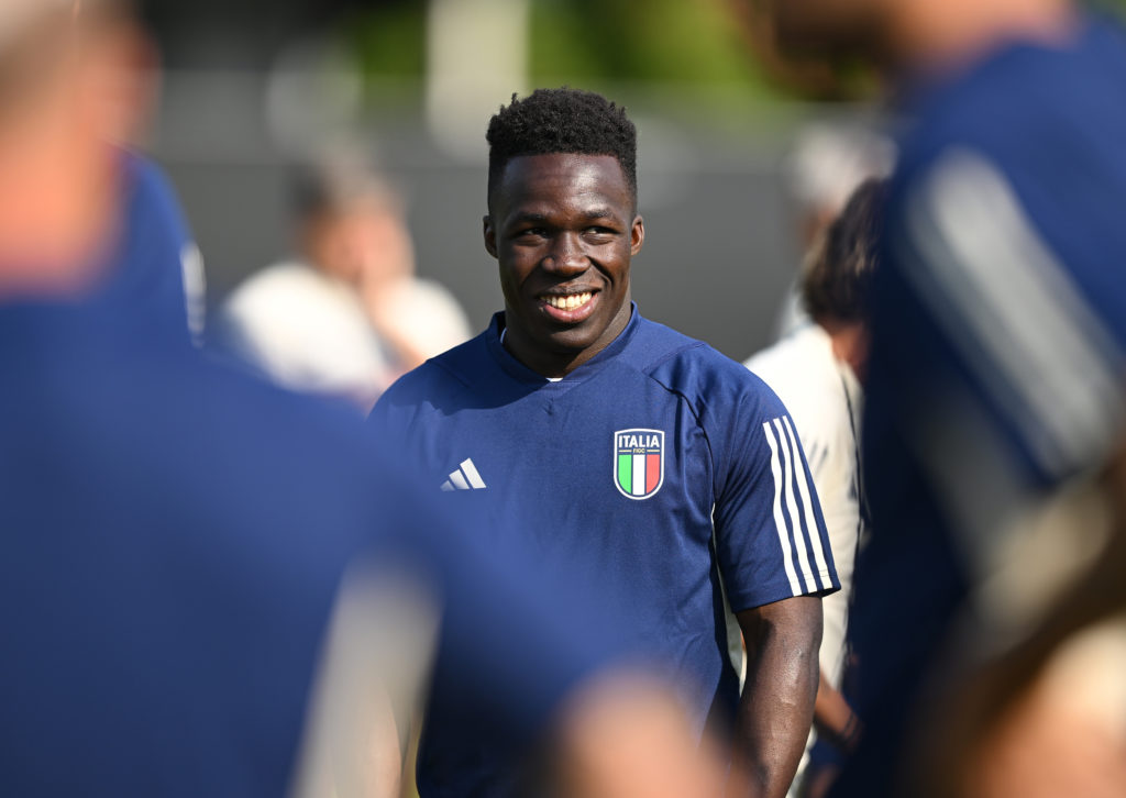 Italy Training Session And Press Conference - UEFA Nations League 2022/23 Third Place Match