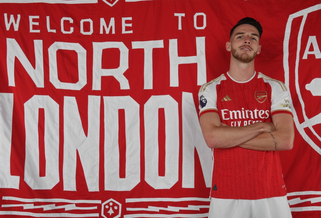 Arsenal Unveil New Signing Declan Rice