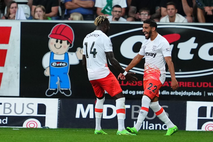 West Ham player Maxwel Cornet could join Premier League rivals on deadline day to fund move for rapid striker