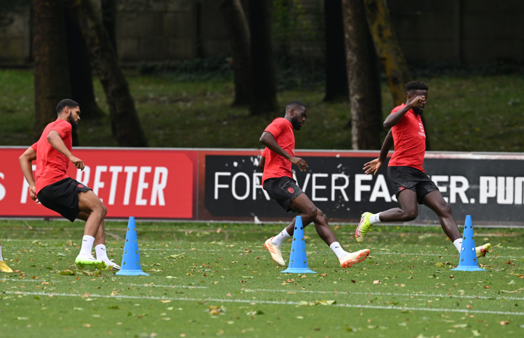 AC Milan Training Session & Press Conference