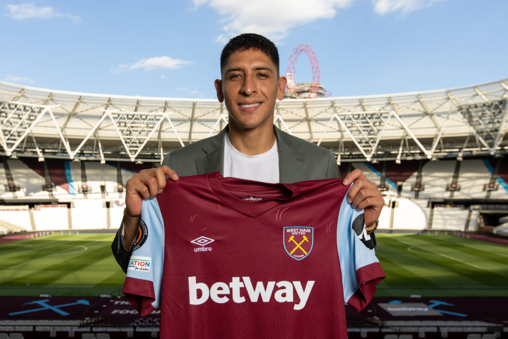 West Ham United Unveil New Signing Edson Alvarez