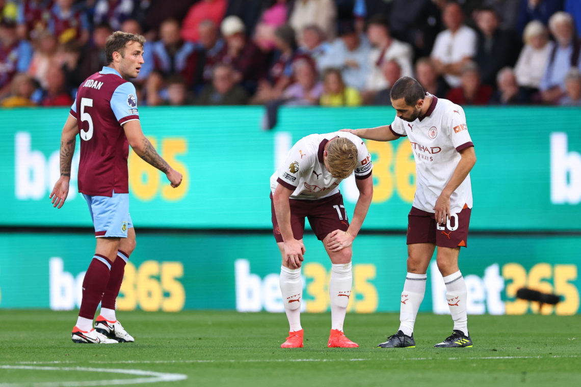 West Ham United's hopes of keeping Lucas Paqueta take a hit as Kevin De Bruyne suffers injury during Manchester City win over Burnley