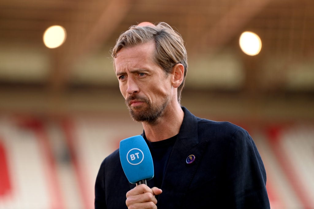Peter Crouch says one West Ham player has been alight this season