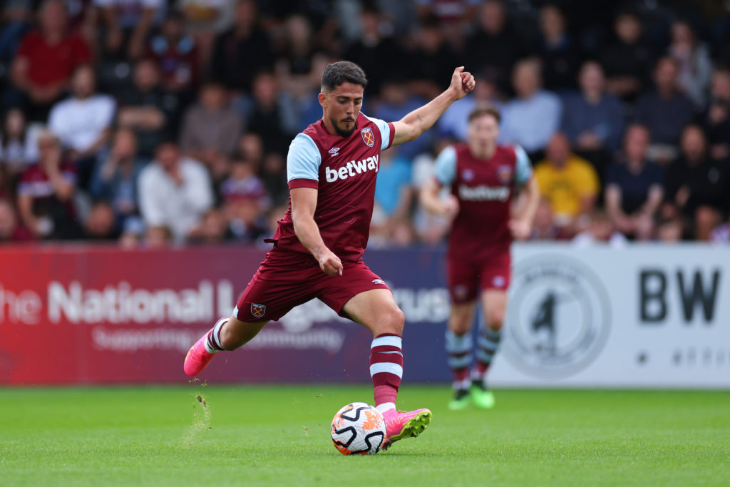 West Ham United ace Pablo Fornals has a preference where he wants to be playing his football