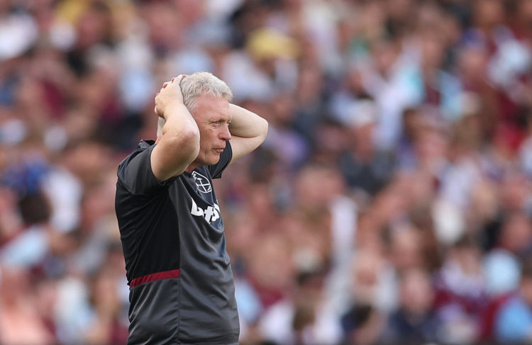 David Moyes subtly lays the blame at one man's feet for West Ham United's defeat to Manchester City