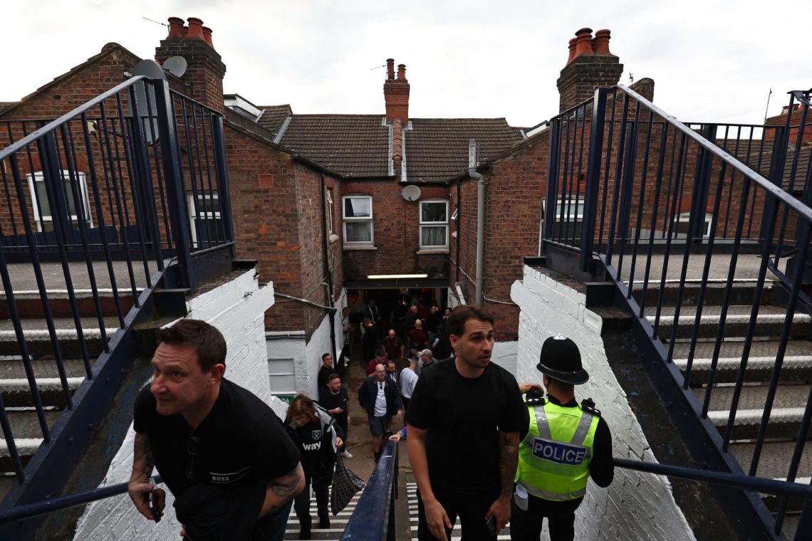 What West Ham fans sang on their way out of Luton's ground is absolutely hilarious
