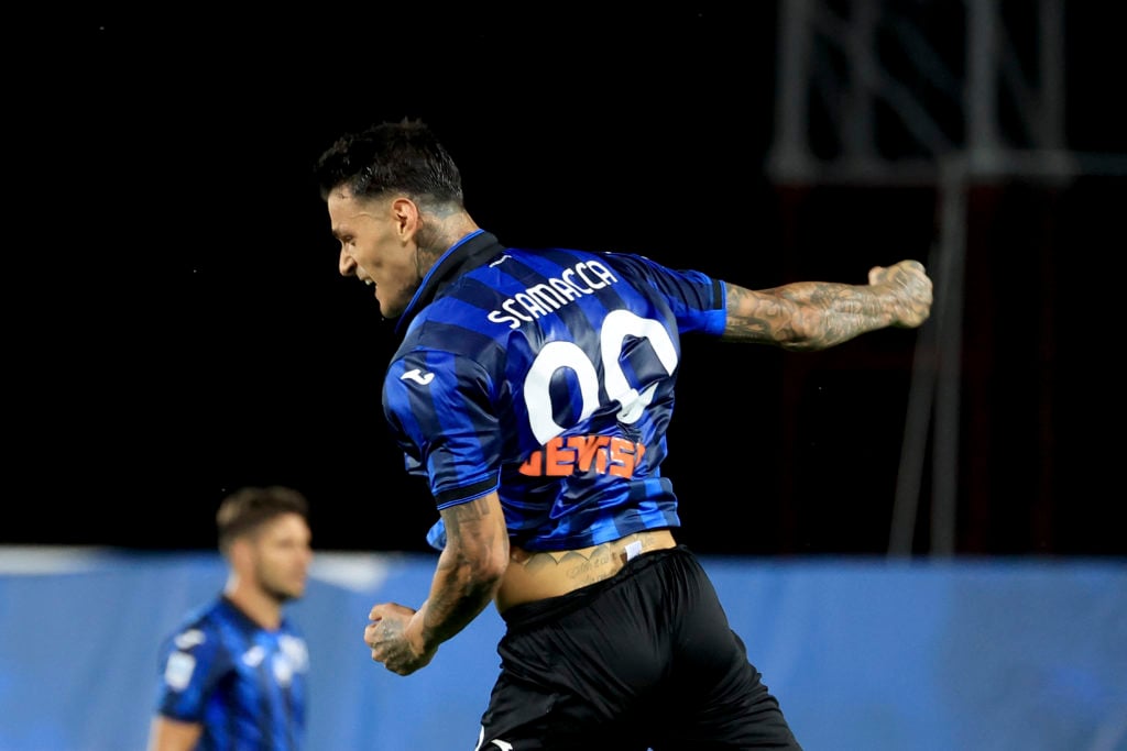 Atalanta striker Gianluca Scamacca makes first start for new club