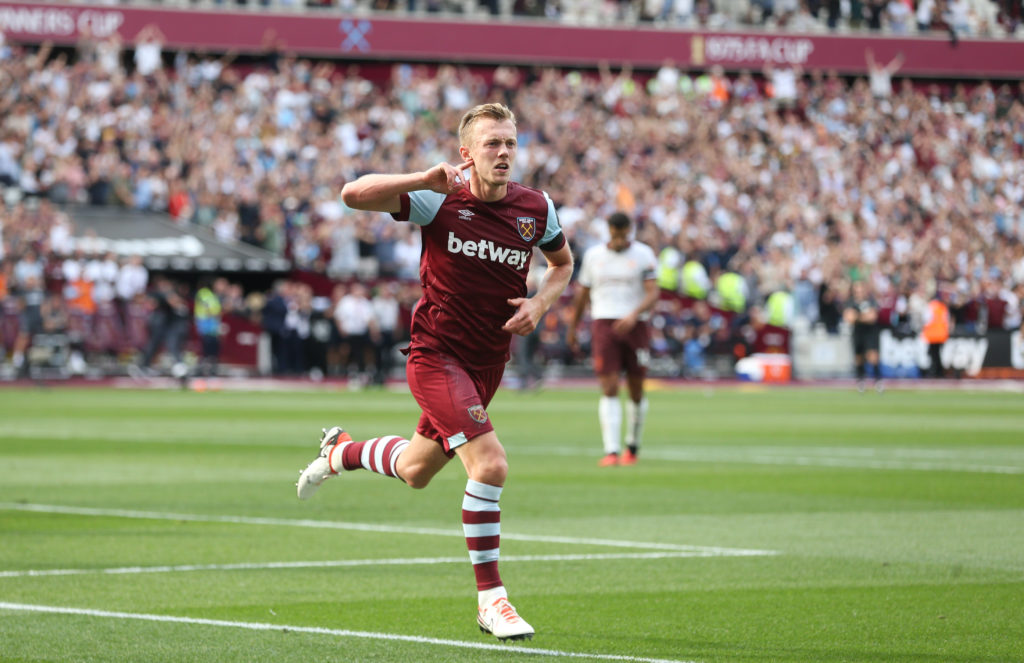 James Ward-Prowse has license to roam at West Ham