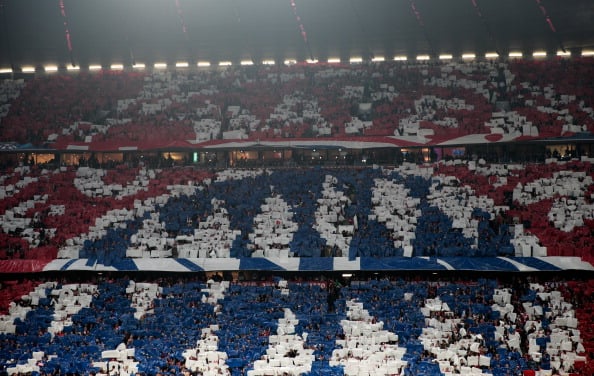 West Ham get a shock mention on Bayern Munich fans' banner for Champions League game