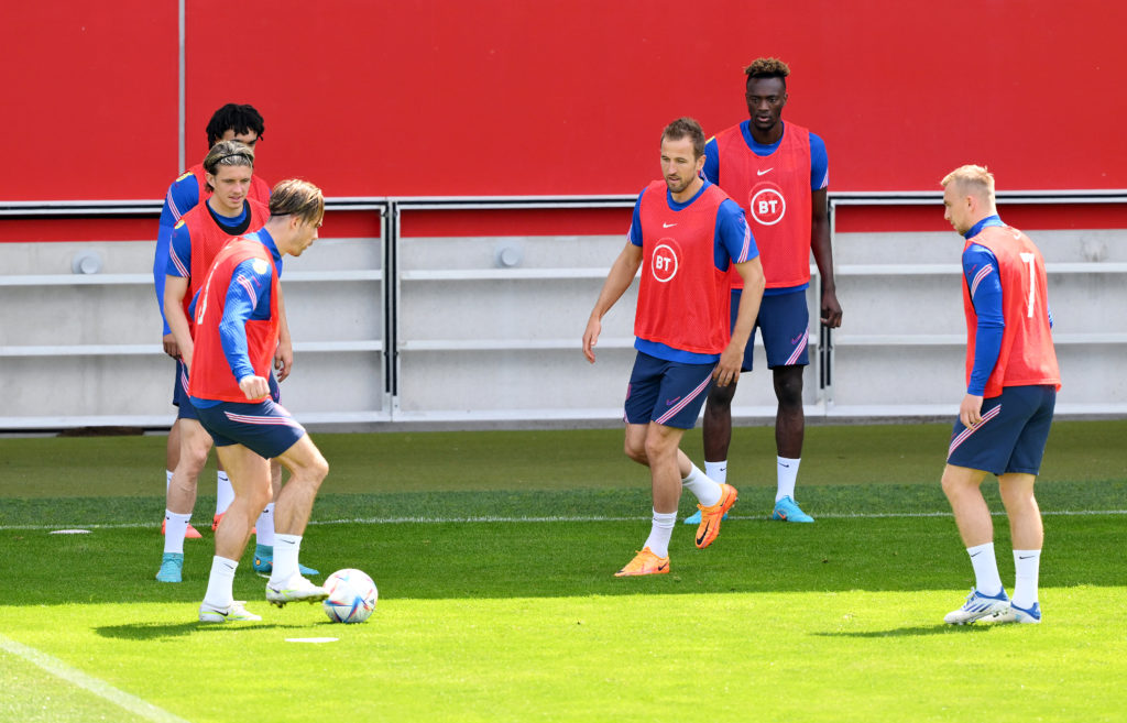 England Training Session And Press Conference