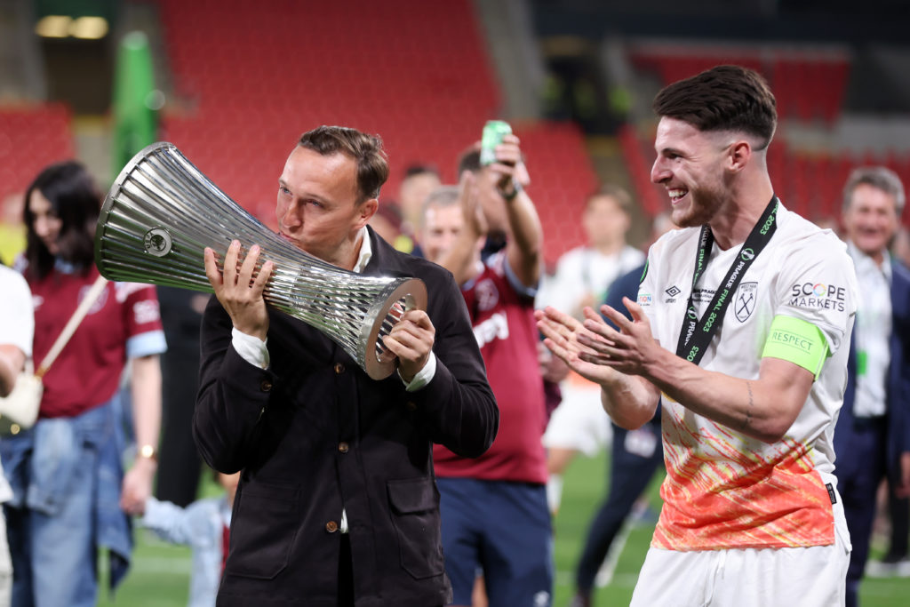 Declan Rice shares what Mark Noble said to him when his Arsenal move was confirmed