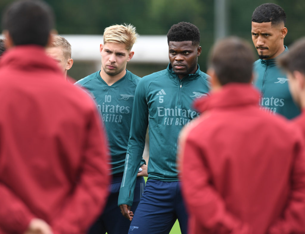 Arsenal FC Training Session - UEFA Champions League 2023/24