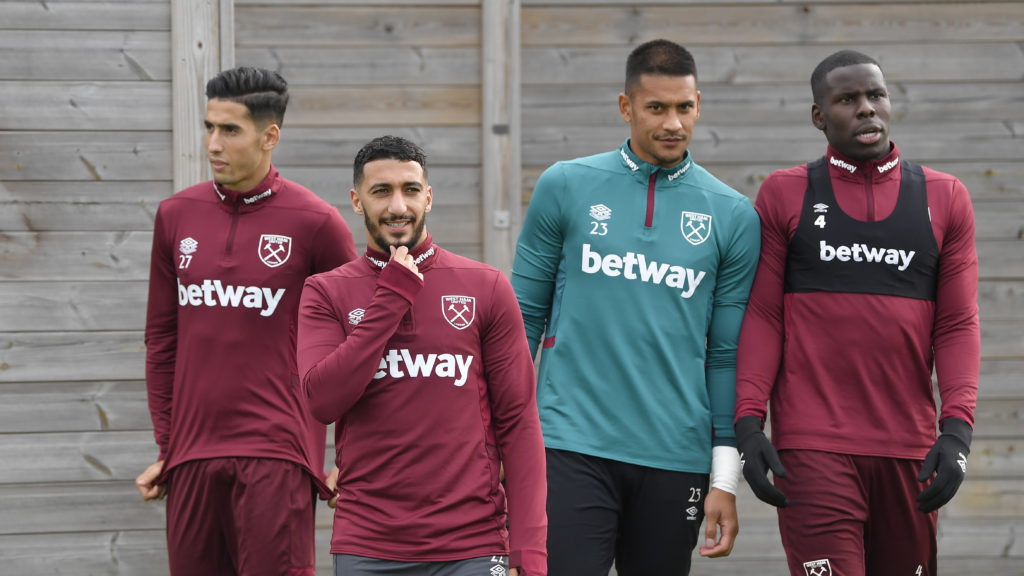 West Ham United FC Training Session - UEFA Europa League 2023/24