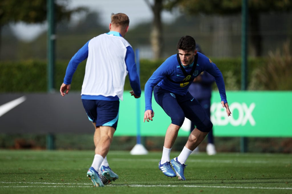 England Men's October Camp Training Session