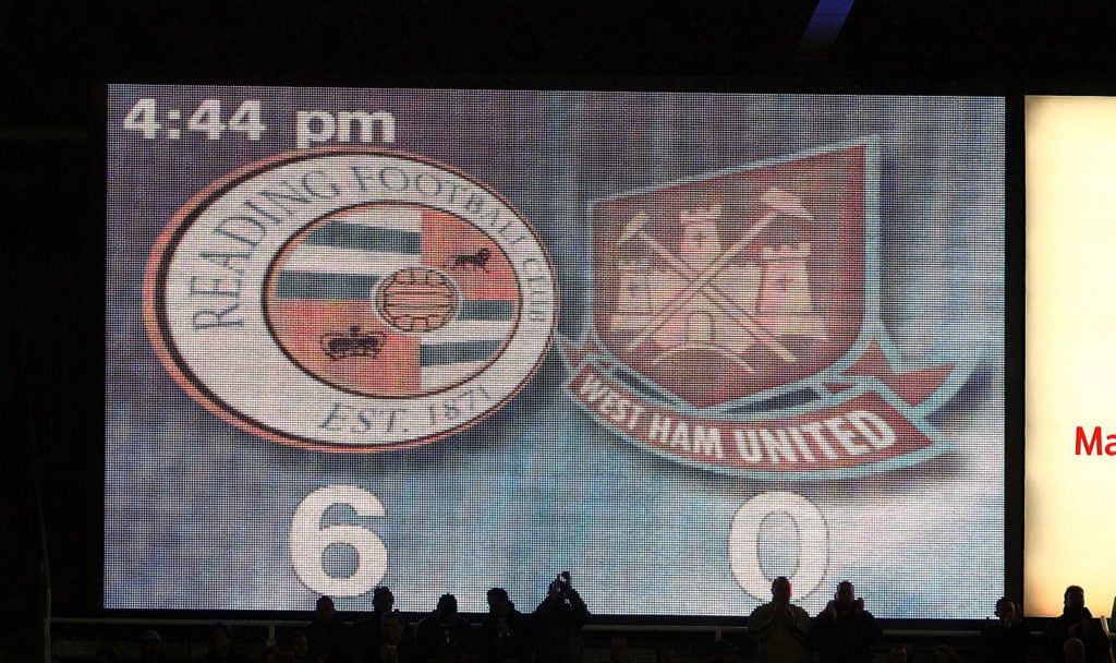 Reading v West Ham 2007