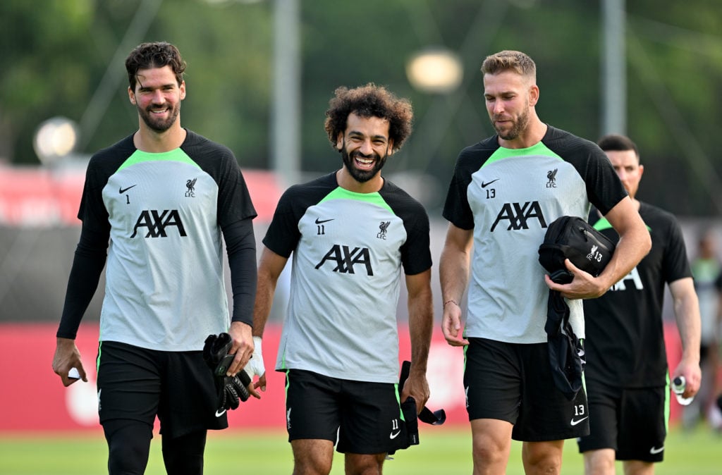 Liverpool FC Training Session