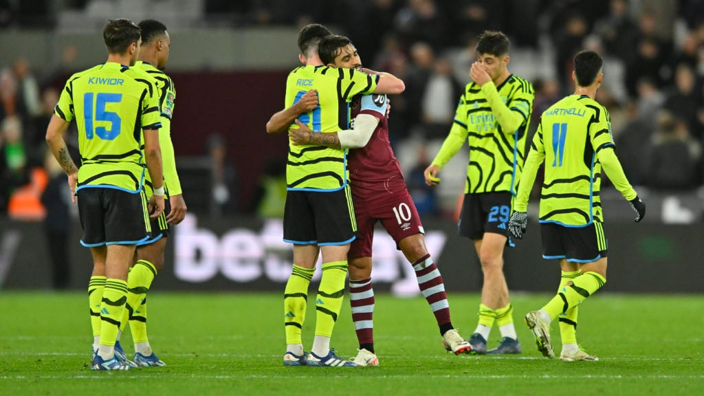 West Ham United v Arsenal - Carabao Cup Fourth Round