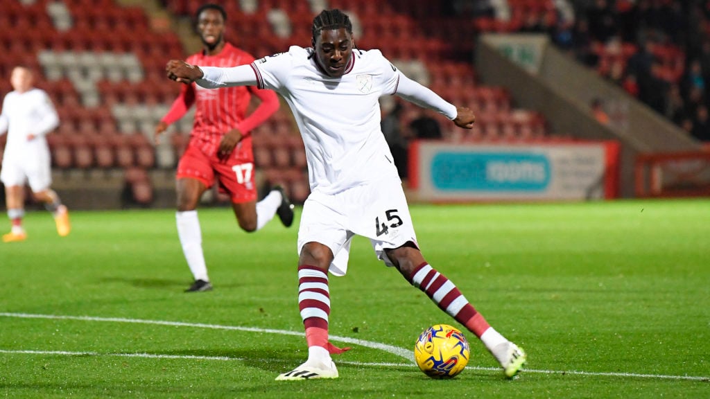 Cheltenham Town V West Ham United U21: EFL Trophy