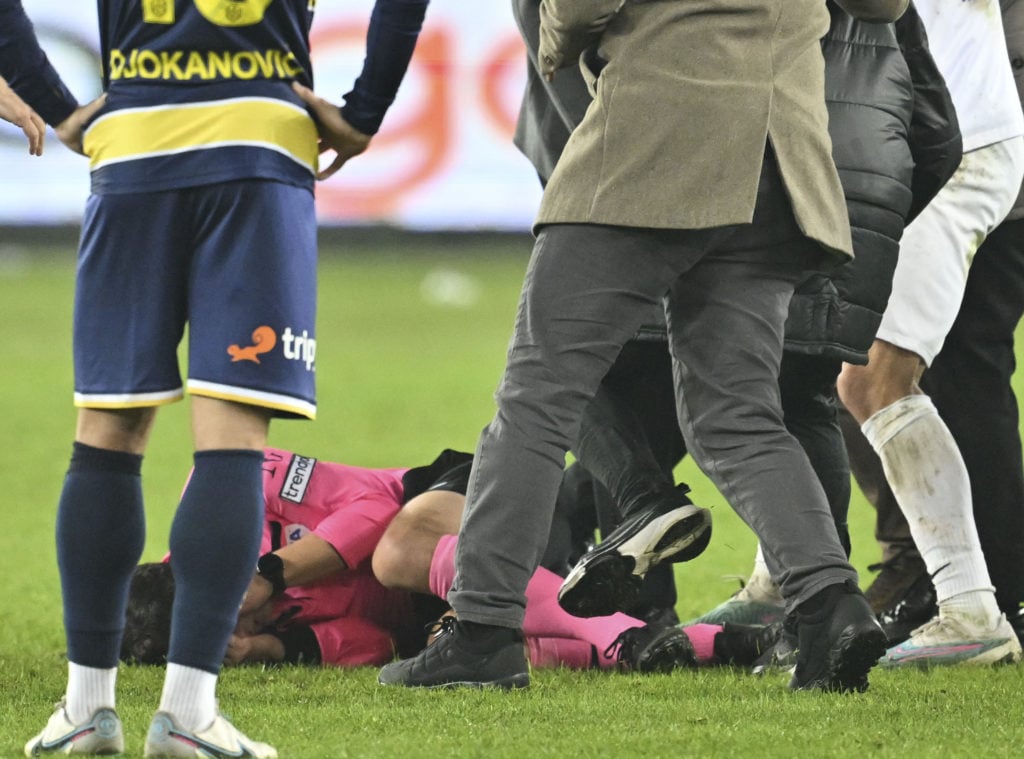 MKE Ankaragucu President Faruk Koca punched referee Halil Umut Meler