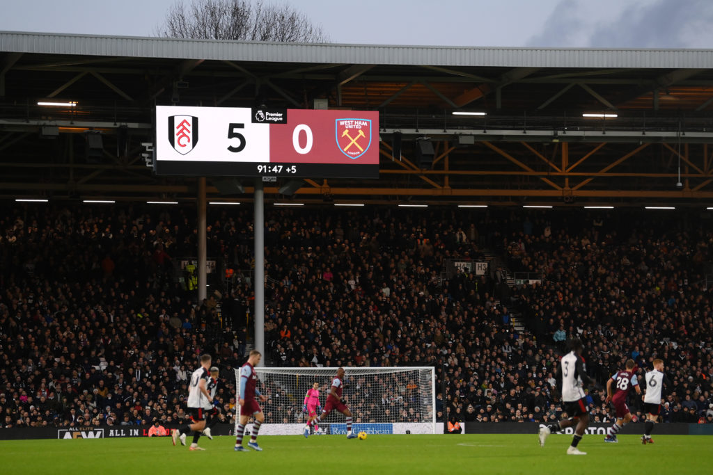 Fulham FC v West Ham United - Premier League