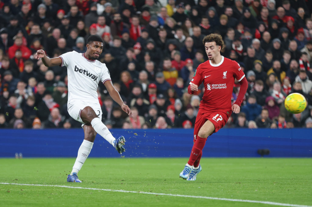 Liverpool v West Ham United - Carabao Cup Quarter Final