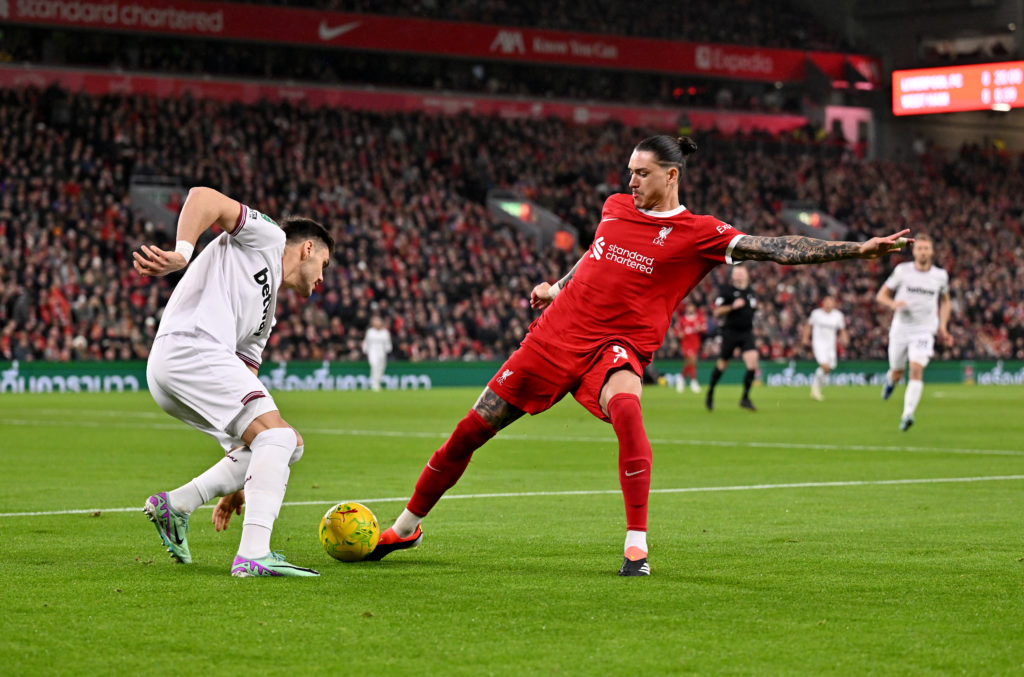 Liverpool v West Ham United - Carabao Cup Quarter Final