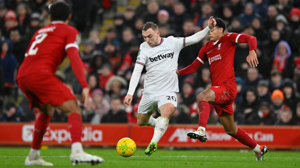 Liverpool v West Ham United - Carabao Cup Quarter Final