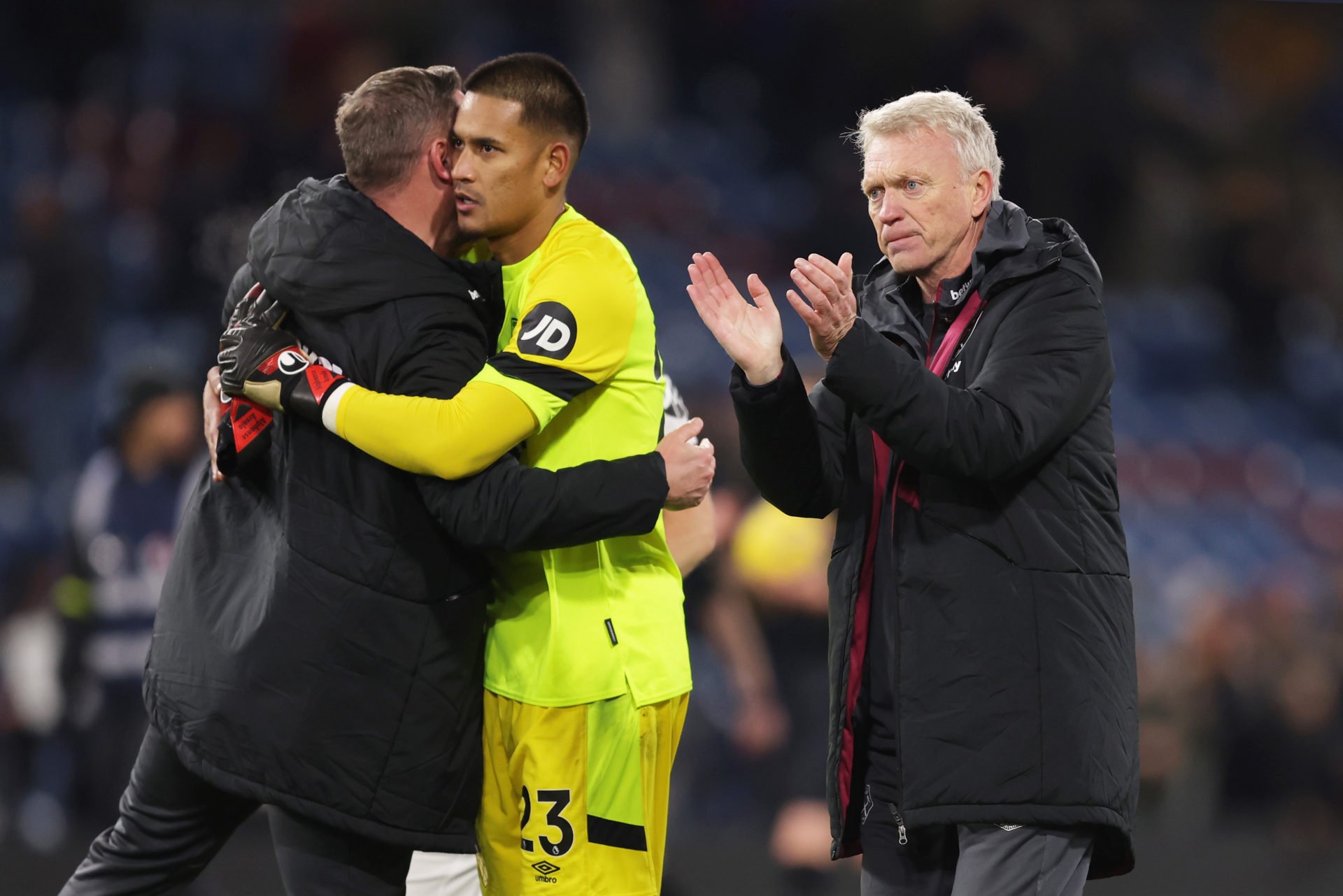 David Moyes offers Alphonse Areola update after early West Ham exit at  Manchester United - Yahoo Sport