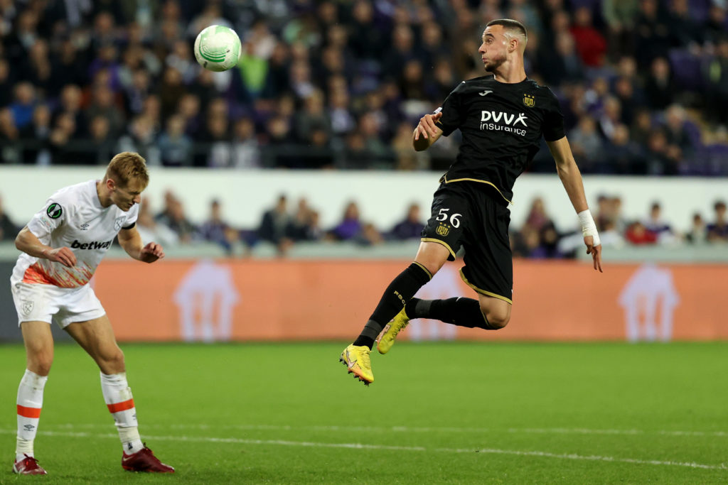 RSC Anderlecht v West Ham United: Group B - UEFA Europa Conference League