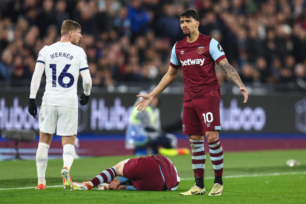 West Ham United v Tottenham Hotspur - Premier League