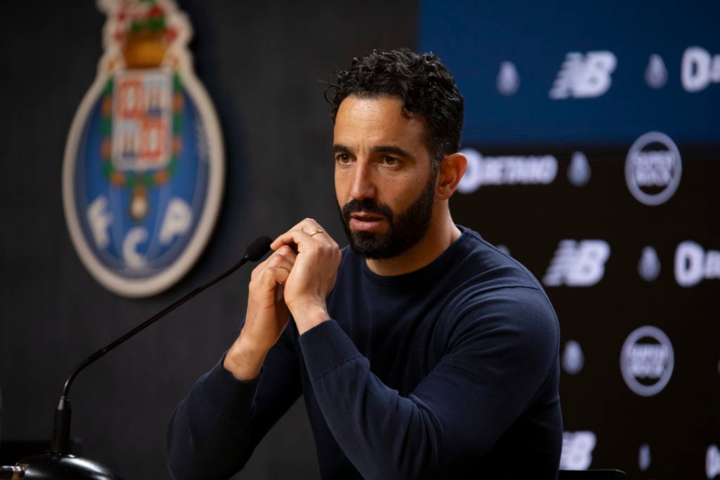 Ruben Amorim, Sporting coach, at a press conference at the Estadio do Dragao after the match between FC Porto and Sporting CP on 28 April,2024,Port...