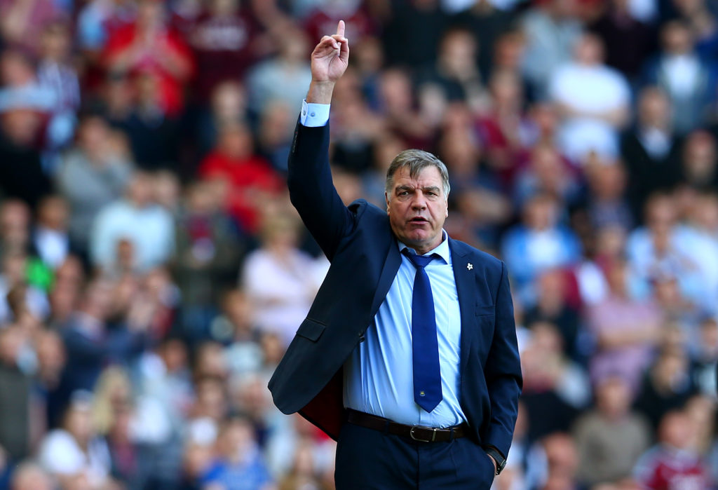 Sam Allardyce during West Ham United v Everton - Premier League