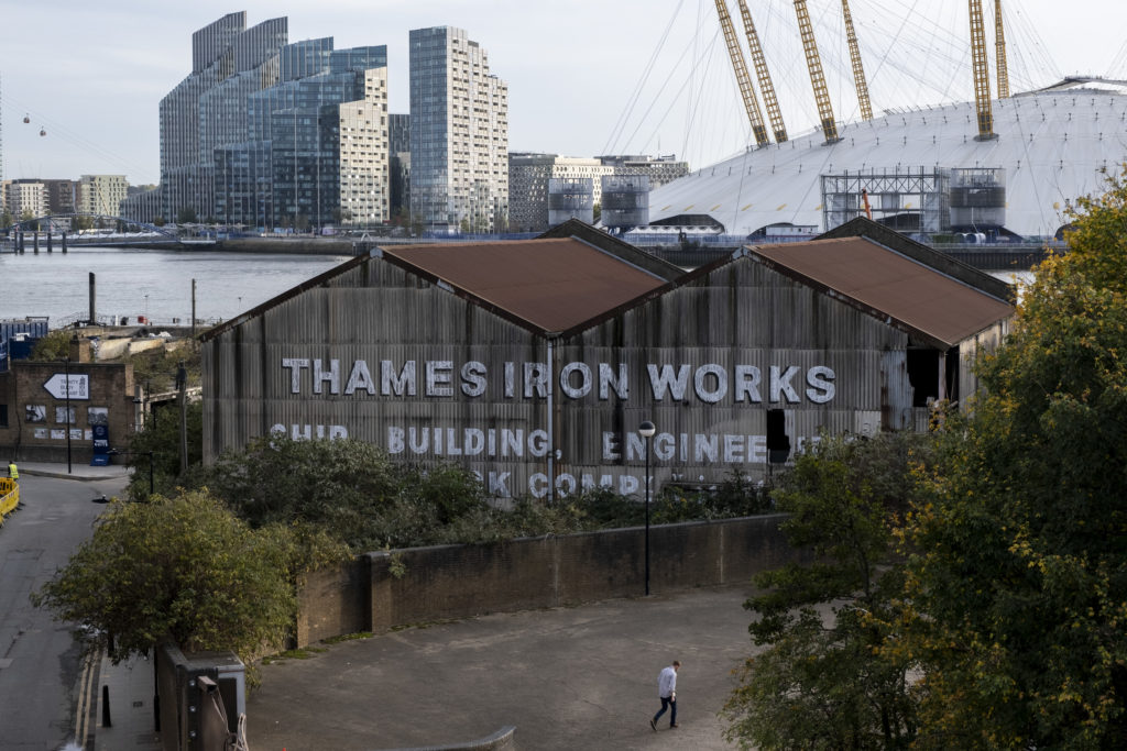 Docklands Iron Works And Shipbuilding In London