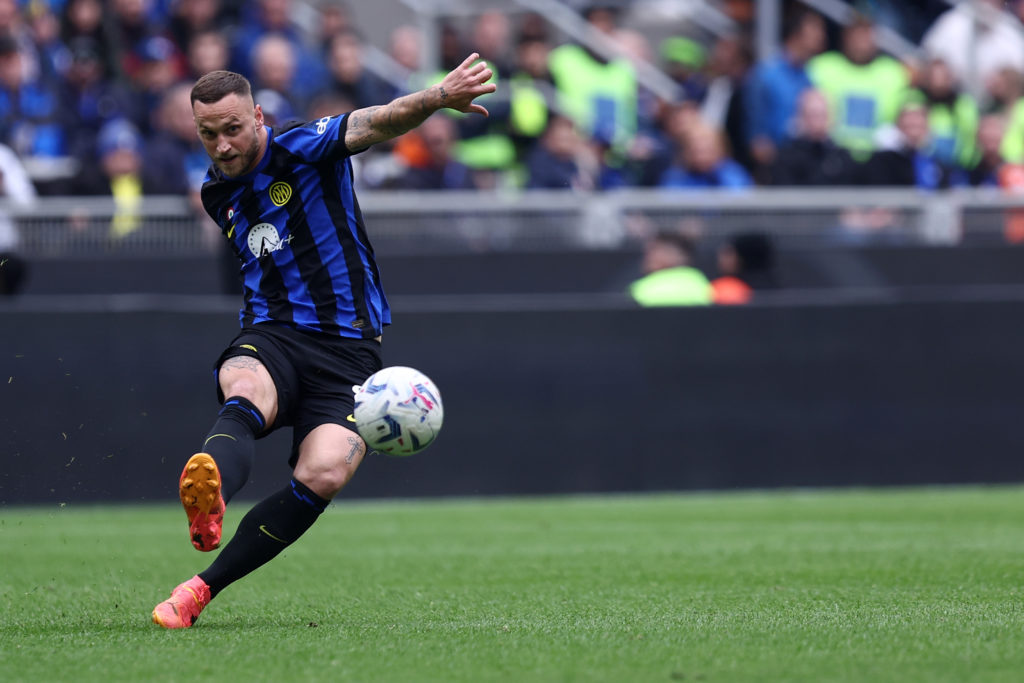 Marko Arnautovic of Fc Internazionale in action during the