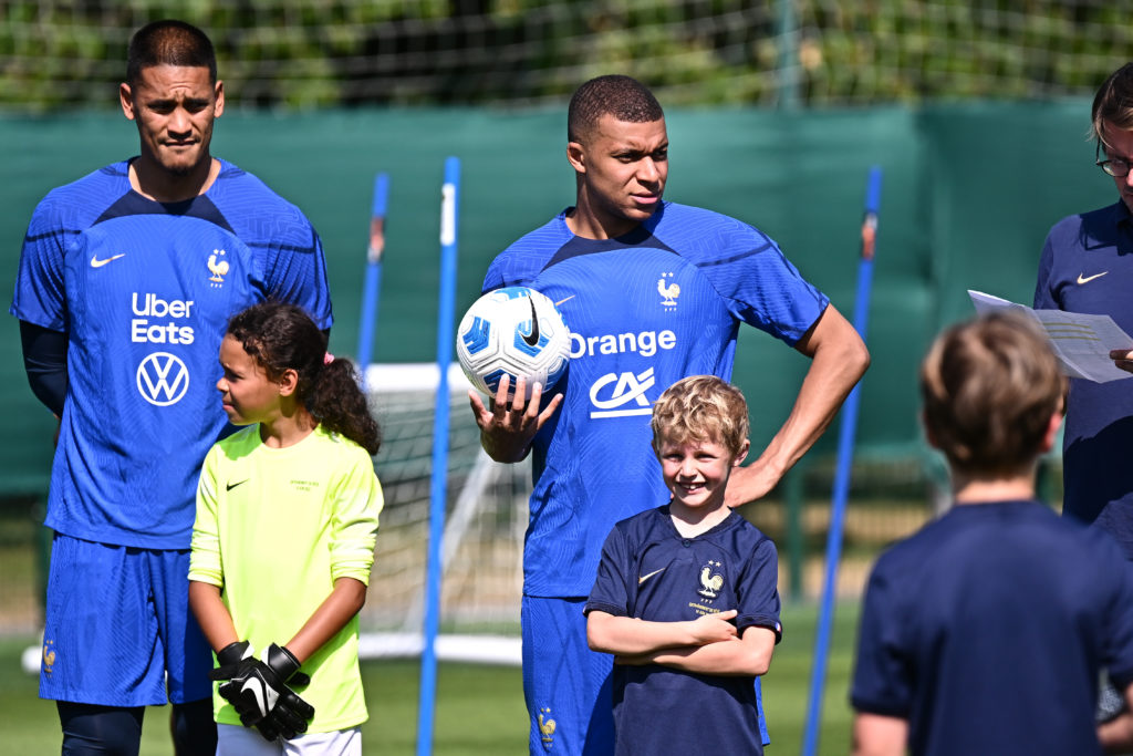 French Football National Team - Training Session