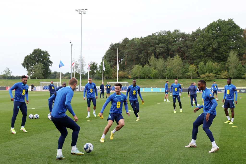 England Training Session