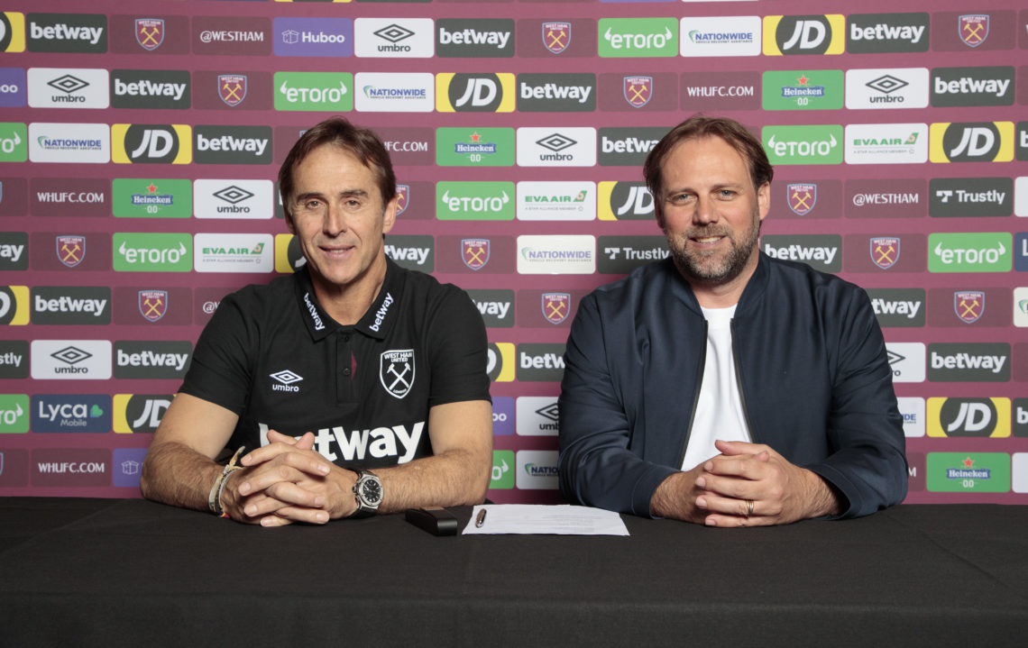 Julen Lopetegui faces big problem as West Ham ace's new contract