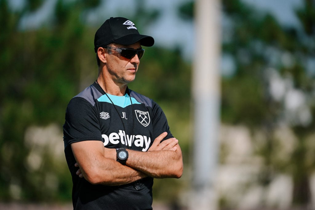 West Ham United Pre-Season Training Session