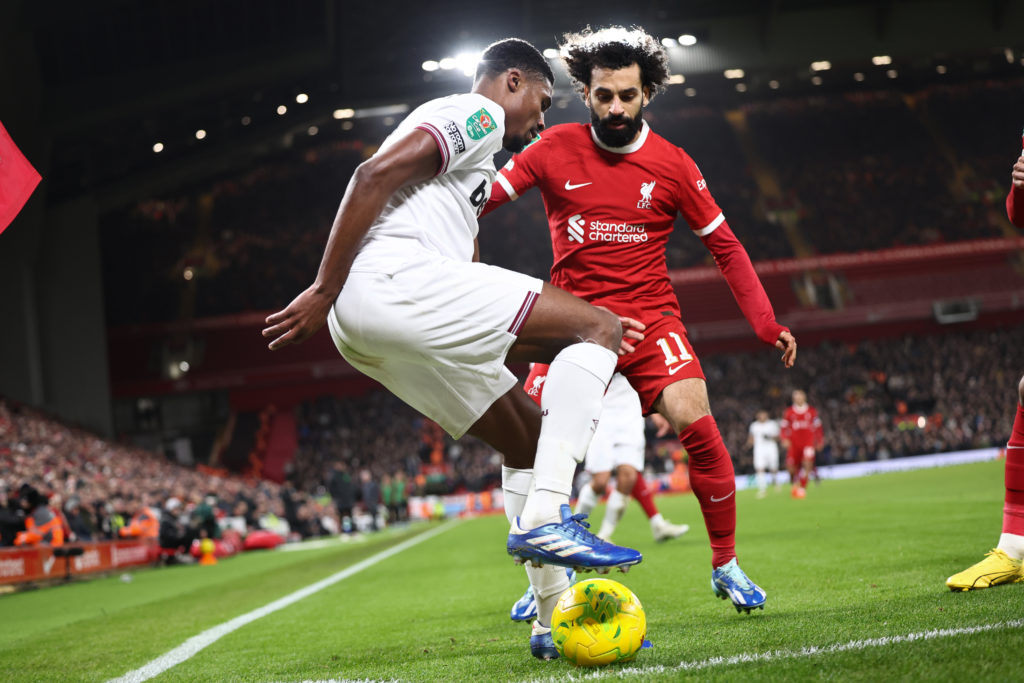 Liverpool v West Ham United - Carabao Cup Quarter Final