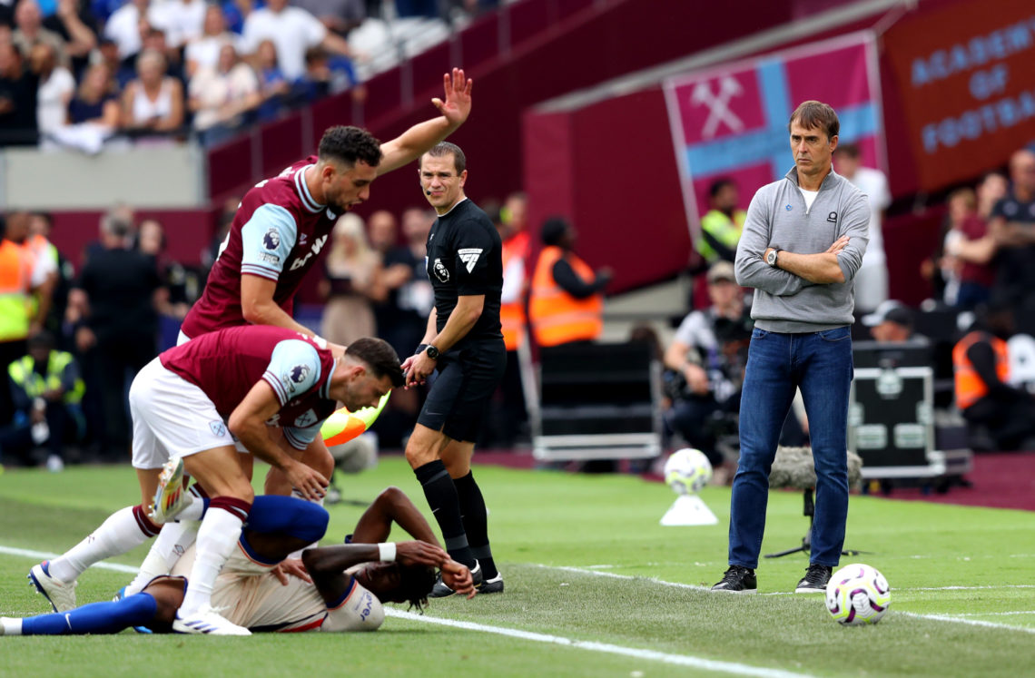 ESPN man noticed something 'terrible' Julen Lopetegui did on sideline ...