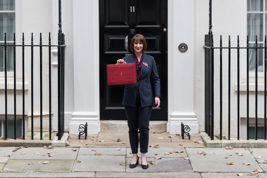 Chancellor Rachel Reeves Delivers the Autumn Budget in London